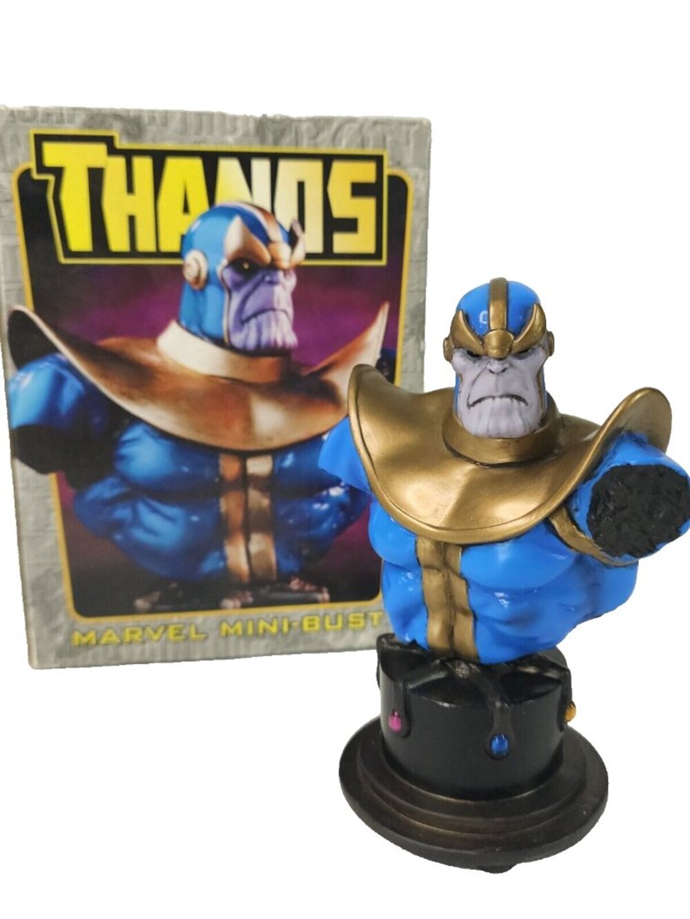 Thanos Marvel Mini Bust Statue Bowen Designs Eighth Scale 2000 Infinity Gauntlet